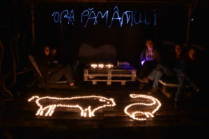Earth Hour in Romania