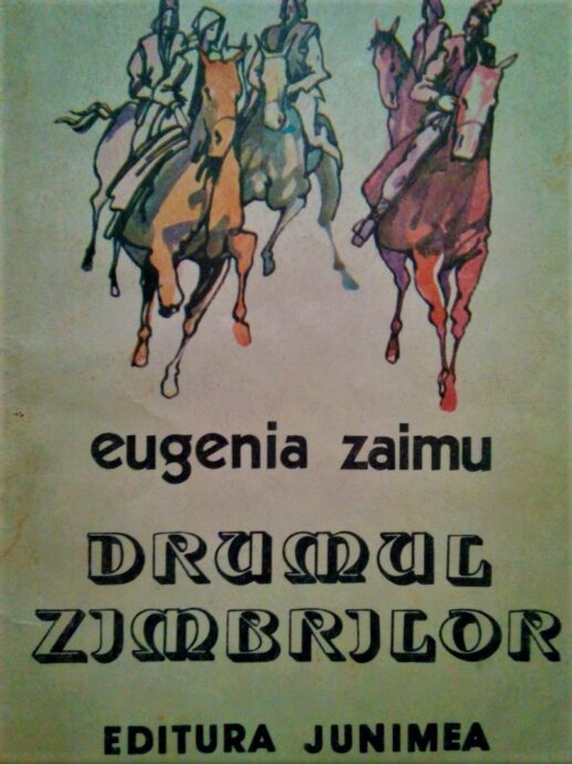 Ilustraie zimbri din cartea Drmul Zimbrilor, de Eugenia Zaimu